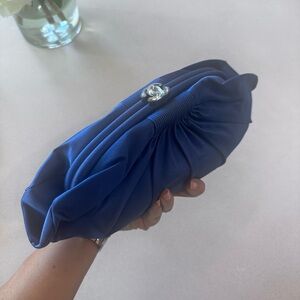 Elegant Blue Clutch